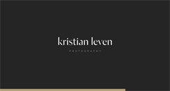 Desktop Screenshot of kristianlevenphotography.co.uk